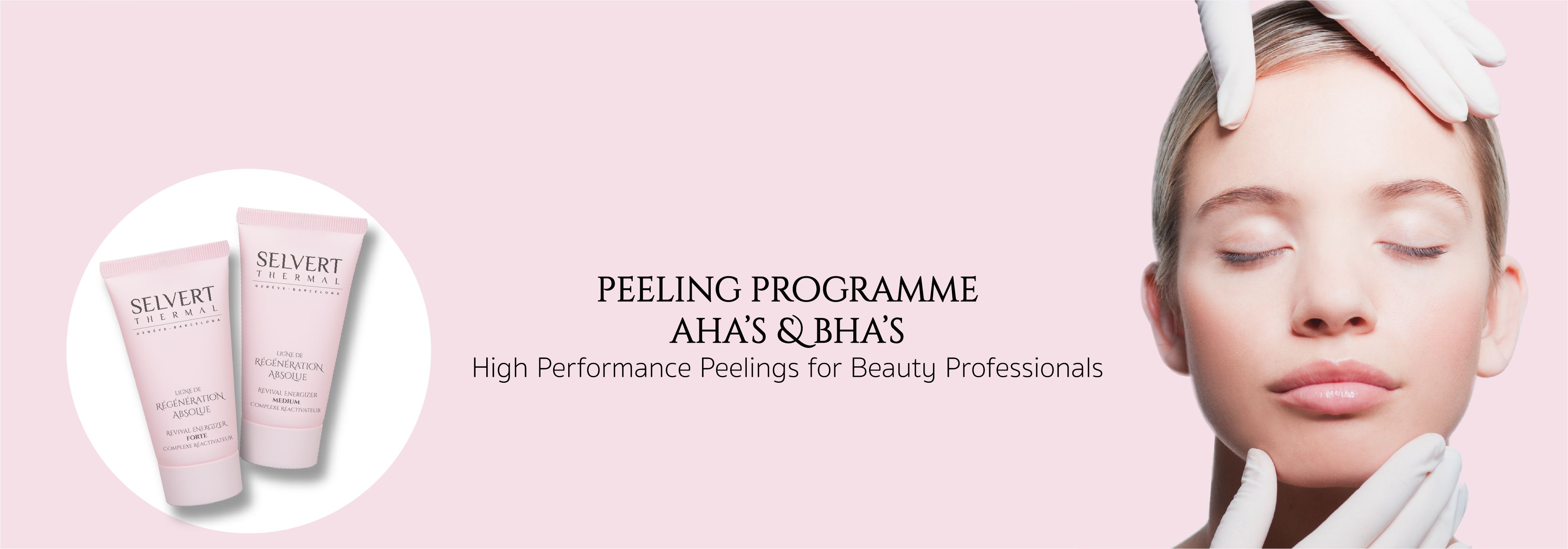 PEELING PROGRAMME <h4 style="text-align: center;">PEELING PROGRAMME AHA'S &amp; BH'AS</h4>
<p style="text-align: justify;">&nbsp;</p>
<p style="text-align: justify;">The Peeling Programme is a blend of AHAs and BHAs for professional use, the formulation and combination in acids of which offer an effective response to spots, acne prone and/or seborrheic skin at each stage of ageing.</p>
<p style="text-align: justify;">PEELING PROGRAMME AHA'S &amp; BHA'S</p>
<p style="text-align: justify;">Peeling M5% - L5% combination of acids, designed to eliminate or attenuate acquired melanin-based skin spots.</p>
<p style="text-align: justify;">Peeling S2% - M8%, combination of acids indicated for thick, oily, seborrheic and acne prone skin types.</p>
<p style="text-align: justify;">Peeling M4% - G6%, combination of acids with high transepidermal penetrative capacity for combating all stages of skin ageing and acne scars.</p>
<p style="text-align: justify;">Effective blends of hydro acids (AHA's &amp; BHA's) for the professional to treat the main problems of the facial skin and allow a powerful skin renewal.</p>
