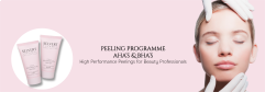 <h4 style="text-align: center;">PEELING PROGRAMME AHA'S & BH'AS</h4>
<p style="text-align: justify;">&nbsp;</p>
<p>Peeling Programme &egrave; composta da miscelazioni di AHA e BHA&rsquo;s ad uso esclusivamente professionale. Le formulazioni e le combinazioni delle varie sinergie sono una risposta concreta per problematiche legate a iperpigmentazione, macchie, acne e/o pelle seborroica, oltre a l&rsquo;ivecchiamento cutaneo di qualunque livello.</p>
<p>PEELING PROGRAMME AHA'S & BHA'S</p>
<p>Peeling M5% - L5% sinergia di acidi, specifica per trattare efficacemente l&rsquo;iperpigmentazione e le macchie dovute ad una iperproduzione di melanina.</p>
<p>Peeling S2% - M8%, sinergia formulate per trattare efficacemente le pelli seborroiche, con inspessimenti cutanei, impure e / o a tendenza acneica.</p>
<p>Peeling M4% - G6%, sinergia con alta penetrabilit&agrave; transepidermica, per agire efficacemente su diversi livelli di invecchiamento cutaneo, o su cicatrice quali quelle acneiche.</p>
<p>Sinergie ad alta efficacia di Hydro Acids (AHA&rsquo;S e BHA&rsquo;S) per effettuare in tutta sicurezza peeling chimici professionali, per problematiche specifiche e per favorire un forte turn-over cellulere.</p>