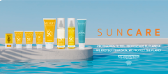 <p><strong>PROTEGEMOS TU PIEL. PROTEGEMOS EL PLANETA</strong></p>
<p>Nueva l&iacute;nea solar facial y corporal con texturas ligeras de &uacute;ltima generaci&oacute;n que protege la piel del fotoenvejecimiento y preserva el ecosistema marino gracias a su f&oacute;rmula Reef Friendly.<br />Toda la gama ha sido formulada con la revolucionaria tecnolog&iacute;a<span>&nbsp;</span><strong>Full Light Protection</strong><span>&nbsp;</span>y con<span>&nbsp;</span><strong>Pro-Vitamina D&reg;</strong>, activo que favorece la s&iacute;ntesis de la Vitamina D en la piel, ayudando a mejorar su funci&oacute;n barrera.<br />Asimismo incorpora un delicioso perfume con notas c&iacute;tricas y vainilla y es resistente al agua.</p>
<p>&nbsp;</p>
<p>Gracias a esta innovadora tecnolog&iacute;a la piel queda protegida de un amplio espectro de radiaciones, previniendo el fotoenvejecimiento:</p>
<ul>
<li>Protecci&oacute;n UVB + UVA</li>
<li>Protecci&oacute;n IR (Radiaci&oacute;n infrarroja)</li>
<li>Protecci&oacute;n Luz Azul (Ondas electromagn&eacute;ticas que emiten las pantallas)</li>
</ul>
<p>&nbsp;</p>
<p>Desde siempre hemos cuidado tu piel. Ahora tambi&eacute;n nos comprometemos con el planeta.</p>
<p><br />Por ello toda la gama solar de Selvert Thermal ha sido formulada<span>&nbsp;</span><strong>100% libre de Oxibenzona y Octinoxato</strong>, componentes que da&ntilde;an severamente la barrera de coral de todo el mundo.</p>