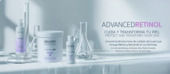 <p>Innovadora l&iacute;nea corporal con Retinol dise&ntilde;ada con un enfoque m&eacute;dico-est&eacute;tico para cuidar y transformar la piel afectada por estr&iacute;as, promoviendo uniformidad, elasticidad y luminosidad. Su acci&oacute;n intensiva anti-ageing contribuye a rejuvenecer y revitalizar la piel mediante la estimulaci&oacute;n de la regeneraci&oacute;n cut&aacute;nea, favoreciendo la renovaci&oacute;n celular y unificando el tono.</p>