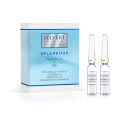 <p>Fiale ricche in acido ialuronico ad alto e basso peso molecolare e di Niacinamide che forniscono alla pelle un effetto lifting per 8 -10 ore. Abbellisce il viso e riduce la stanchezza intorno agli occhi.</p>
<p>Il prodotto pu&ograve; essere utilizzato come Booster,&nbsp;in periodi di maggiori necessit&agrave;..</p>
<p>Inoltre, il trucco applicato sul prodotto resiste molto pi&ugrave; a lungo senza screpolature e in buone condizioni.</p>