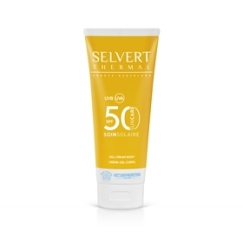 <p>Gel-crema corpo resistente all'acqua con texture asciutta e&nbsp;setosa, di facile applicazione. Fornisce un'eccellente protezione&nbsp;contro gli effetti nocivi sulla pelle da diversi spettri di&nbsp;radiazioni.</p>
<p>Migliora la sintesi della vitamina D.<br />Formulato per non danneggiare l'ecosistema marino</p>