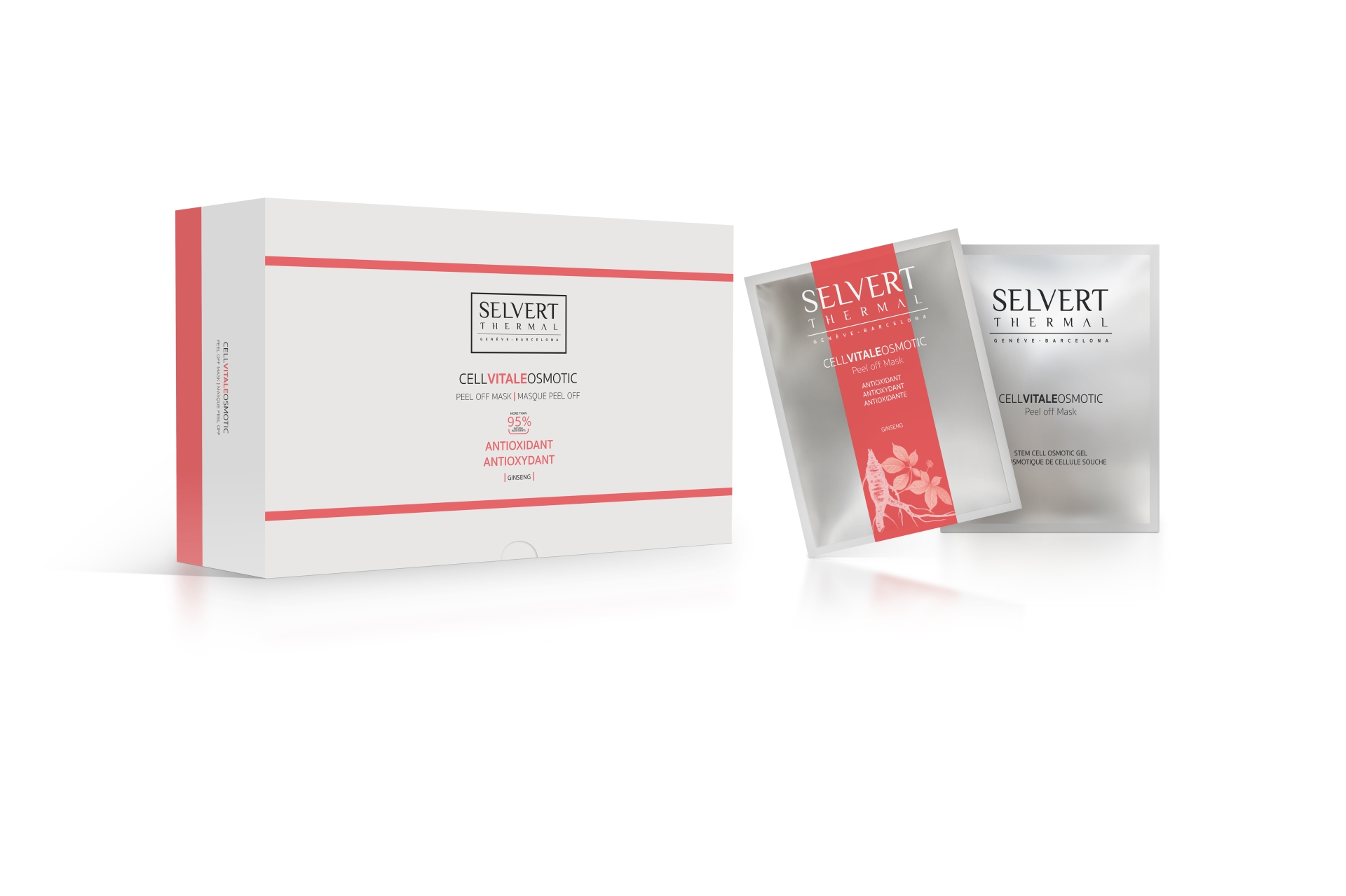 <p>Mask made with natural Ginseng&nbsp;extract which has a powerful purifying&nbsp;and decongestant effect, recommended&nbsp;for skin showing the first signs of<br />ageing.&nbsp;</p>
<p>5 treatments.</p>
<p>Properties:<br />Antioxidant.<br />Helps eliminate toxins.<br />Restores elasticity and flexibility of the skin.<br />Relieves the effects of &ldquo;tired skin&rdquo;.</p>