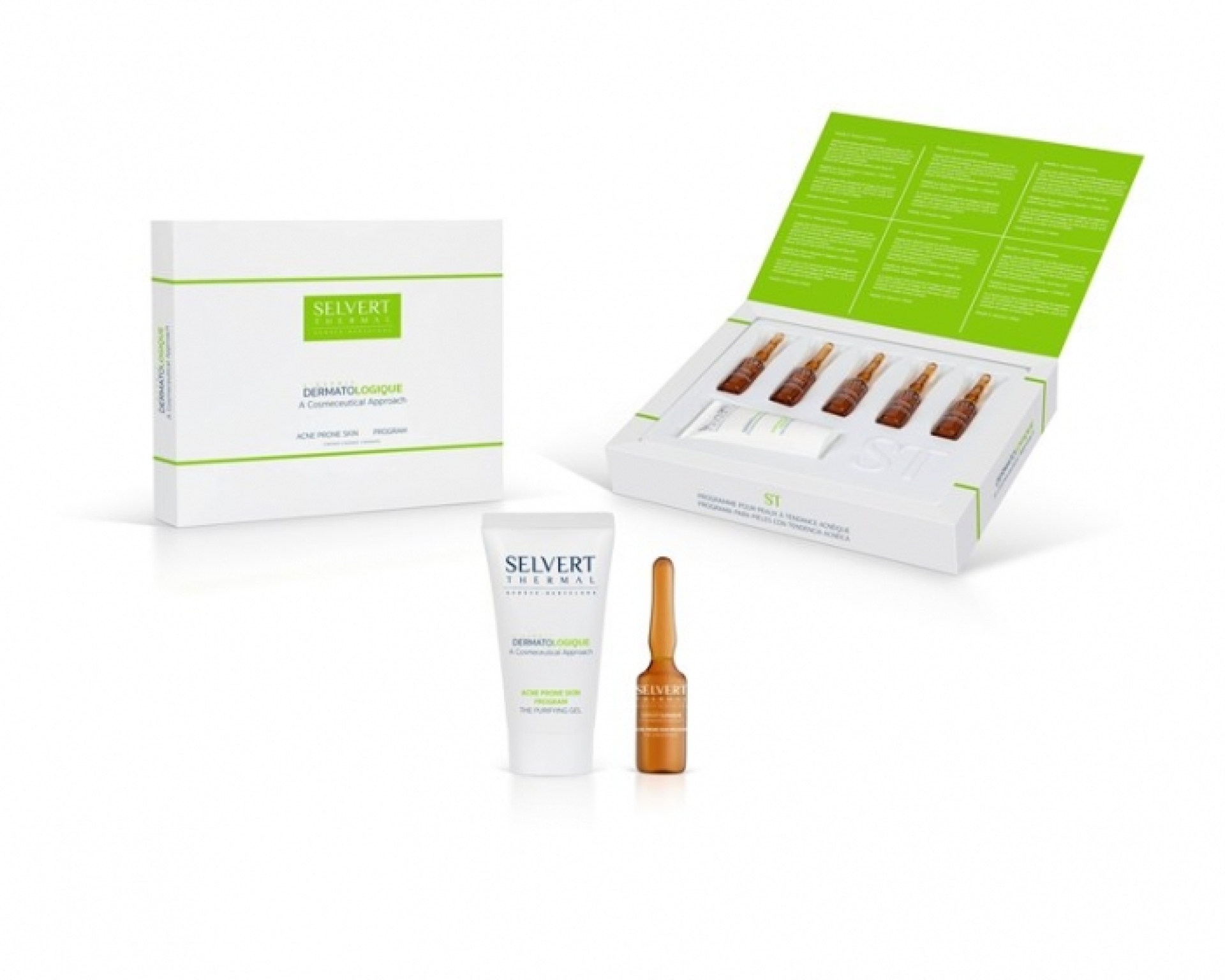<p>Efectivo programa en cabina formulado con activos purificantes y reguladores para que, aquellas pieles seborreicas y/o con tendencia acneica, se muestren libres de impurezas, recuperando su equilibrio natural.</p>
<p>5 tratamientos.</p>