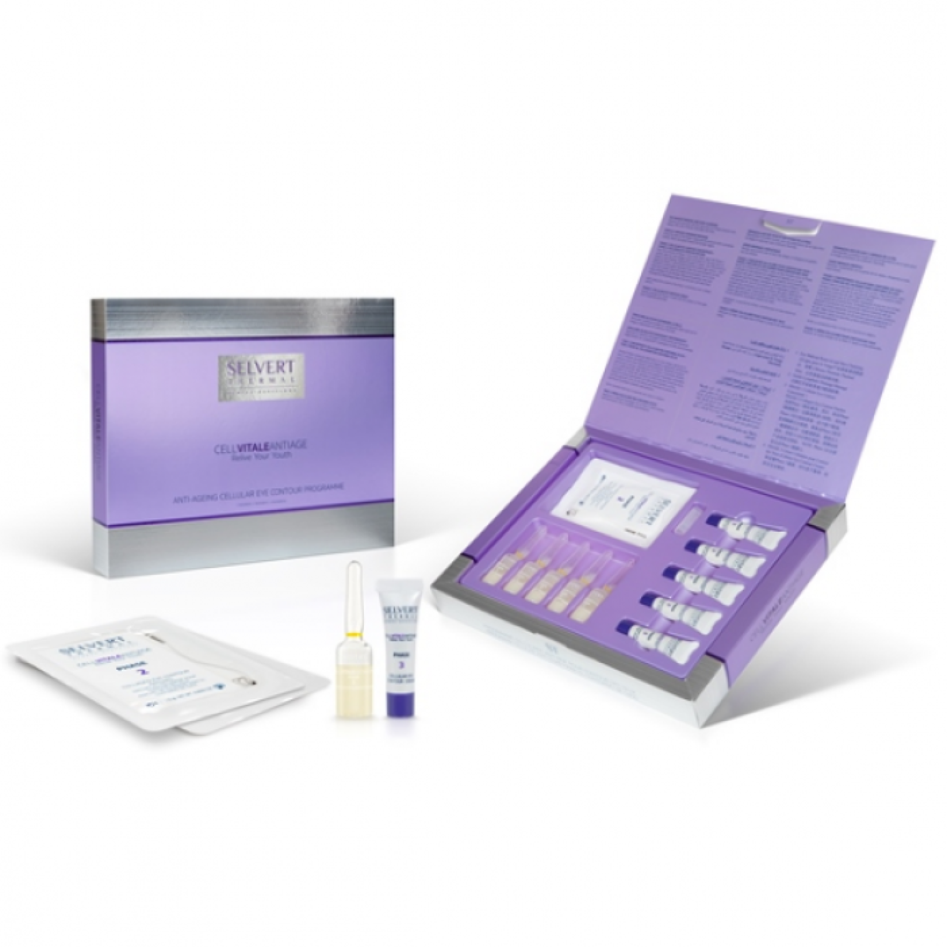 <p>Programma intensive del contorno occhi &ndash; Trattamento ideale da abbinare ad altri trattamenti viso - per trattare le problematiche della delicata zona del contorno occhi, quali rughe, segni d&rsquo;espressione occhiaie e borse. A base di cellule staminali vegetali. Grazie a questo trattamento innovativo, l'aspetto del contorno occhi viene migliorato notevolmente, riducendo gi&agrave; da subito i segni della stanchezza. il risultato &egrave; un aspetto pi&ugrave; bello e luminoso.</p>
<p>5 trattamenti.</p>