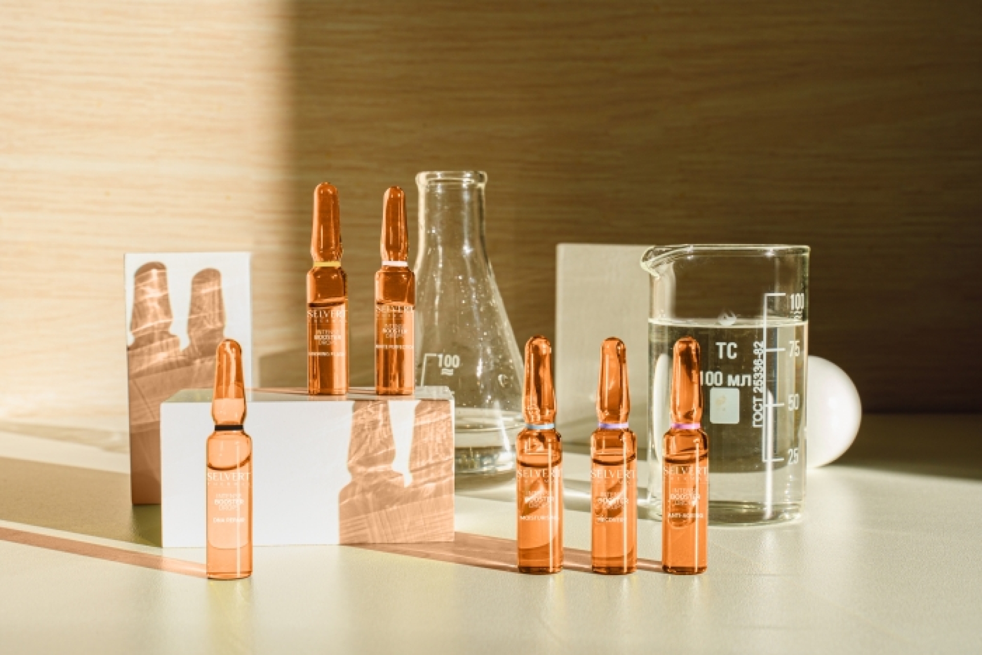 <p style="text-align: justify;">Reveal renewed, visibly younger-looking skin in just two weeks with Selvert Thermal's line of innovative concentrates, featuring a powerful burst of active ingredients in their formulation.</p>
<p style="text-align: justify;">Based on the “<strong>Beauty Sleep</strong>” concept, these solutions provide precise and immediate responses to any skin need, incorporating extraordinary ingredients like <strong>Circanblue™</strong>, an innovative component that helps resynchronize circadian rhythms disrupted by blue light exposure.</p>
<p style="text-align: justify;">With a lightweight, fast-absorbing texture that penetrates deep into the skin, these ampoules guarantee exceptional, unparalleled care. When included in any daily skincare routine, extraordinary and immediate results can be seen.</p>