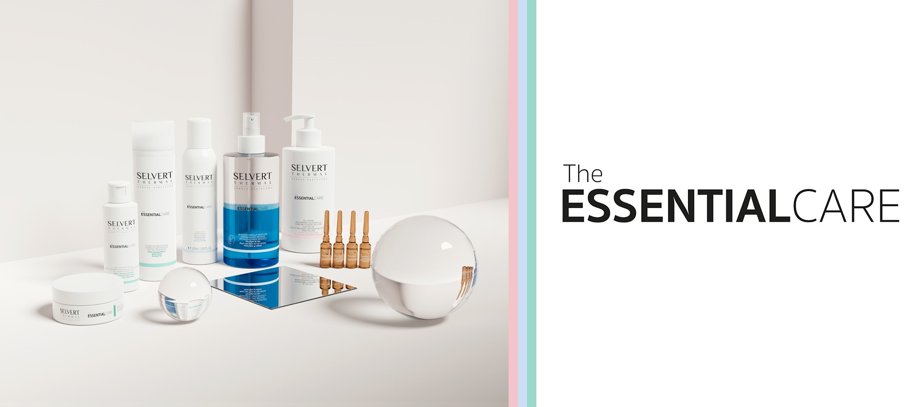 THE ESSENTIAL CARE <p style="text-align: center;"><strong>TRASFORMA LE BASI IN ESPERIENZA</strong></p>
<p style="text-align: center;"><strong>L'INDISPENSABILE LINEA DI COSMETICA PROFESSIONALE</strong></p>
<p style="text-align: center;">In Selvert Thermal crediamo che ogni pelle sia unica e che presenti esigenze proprie. Per questo abbiamo creato <strong>The </strong><strong>Essential</strong><strong> Care</strong>, una linea di trattamenti essenziali che si concentra sulla ricerca dell'equilibrio della pelle, con armonia e benessere.</p>
<p style="text-align: center;">Sulla base dell&rsquo; <strong>Alta Tecnologia Marina</strong> abbiamo selezionato <strong>l'Acqua della Corrente del Golfo</strong> come straordinario ingrediente attivo presente in tutta la linea, composto da un concentrato di sali minerali e oligoelementi provenienti dalla corrente marina pi&ugrave; potente del pianeta.</p>
<p style="text-align: center;">Abbiamo inoltre adottato la filosofia del <strong>"</strong><strong>Well</strong><strong>-Ageing", </strong>ispirata all'eccezionale longevit&agrave; salutare dell'isola di Okinawa in Giappone, una delle <strong>zone blu</strong> del pianeta. Ci&ograve; &egrave; dovuto a <strong>Celebr'age</strong><strong>&trade;</strong>, un pregiato principio attivo estratto dal Giglio rosa di porcellana.</p>
<p style="text-align: center;">L&rsquo;obiettivo &egrave; quello di sviluppare trattamenti appropriati e specifici, con l'intento di normalizzare tutte le disfunzioni epidermiche.</p>
<div style="text-align: center;">P<strong>reparazione della pelle e pulizia del viso.</strong></div>
<div style="text-align: center;"><strong>Idratazione.</strong></div>
<div style="text-align: center;"><strong>Trattamenti anti-age.</strong></div>
<div style="text-align: center;"><strong>Acne e pelle impura</strong></div>
<div style="text-align: center;"><strong>Iperpigmentazione.</strong></div>
<p style="text-align: center;">Utilizzo di principi attivi "upcycling" (sostenibili).</p>
<p style="text-align: center;">Formulazioni che mantengono il &laquo;<strong>TRIPLO EQUILIBRIO</strong>&raquo;:</p>
<blockquote>
<div style="text-align: center;"><strong>Rispetta l'equilibrio idro-lipidico della pelle.</strong></div>
<div style="text-align: center;"><strong>PH eudermico (5,5-7)</strong></div>
<div style="text-align: center;"><strong>Ingredienti che non alterano il microbioma cutaneo</strong>.</div>
</blockquote>
<p style="text-align: center;">&nbsp;Nella formulazione di base di tutti i prodotti abbiamo l'<strong>ACQUA TERMALE (Thermal Beauty System)&nbsp;</strong>e<strong> l'ACQUA DELLA CORRENTE DEL GOLFO</strong>.</p>