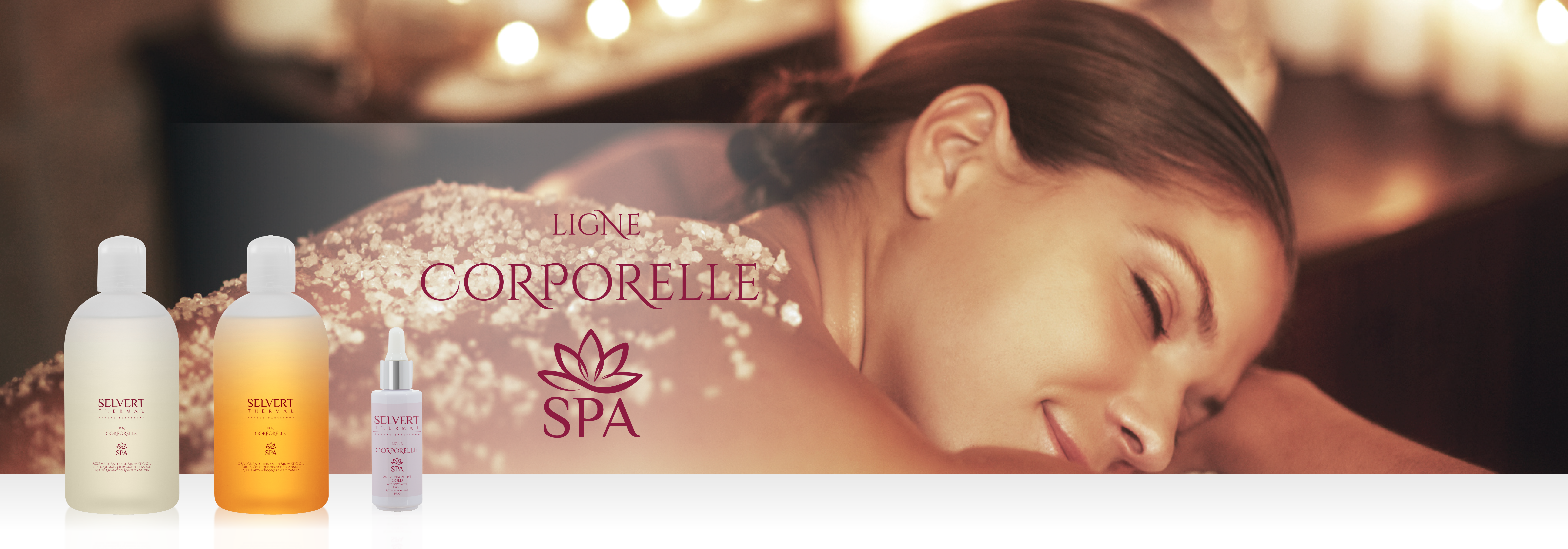 LIGNE CORPORELLE SPA <h4 style="text-align: center;">UNIQUE MOMENTS OF RELAXATION AND WELL-BEING FOR AESTHETIC MIND AND BODY</h4>
<p style="text-align: justify;">&nbsp;</p>
<p style="text-align: justify;">We have developed a whole philosophy of beauty which will submerge you in a unique state of incomparable well-being and relaxation, recovering harmony of mind and body.</p>
<p style="text-align: justify;">Let yourself be carried away on a unique journey for the senses and discover the 4 exclusive rituals which, together with the use of the most innovative and effective products in the world, and the professional&rsquo;s &ldquo;expertise&rdquo;, will make your skin shine with incomparable beauty.</p>
<p>Get more information about the professional products and protocols of the line <a title="Contact" href="https://www.selvertthermal.com/en/contact" target="_blank">contacting</a> us.</p>