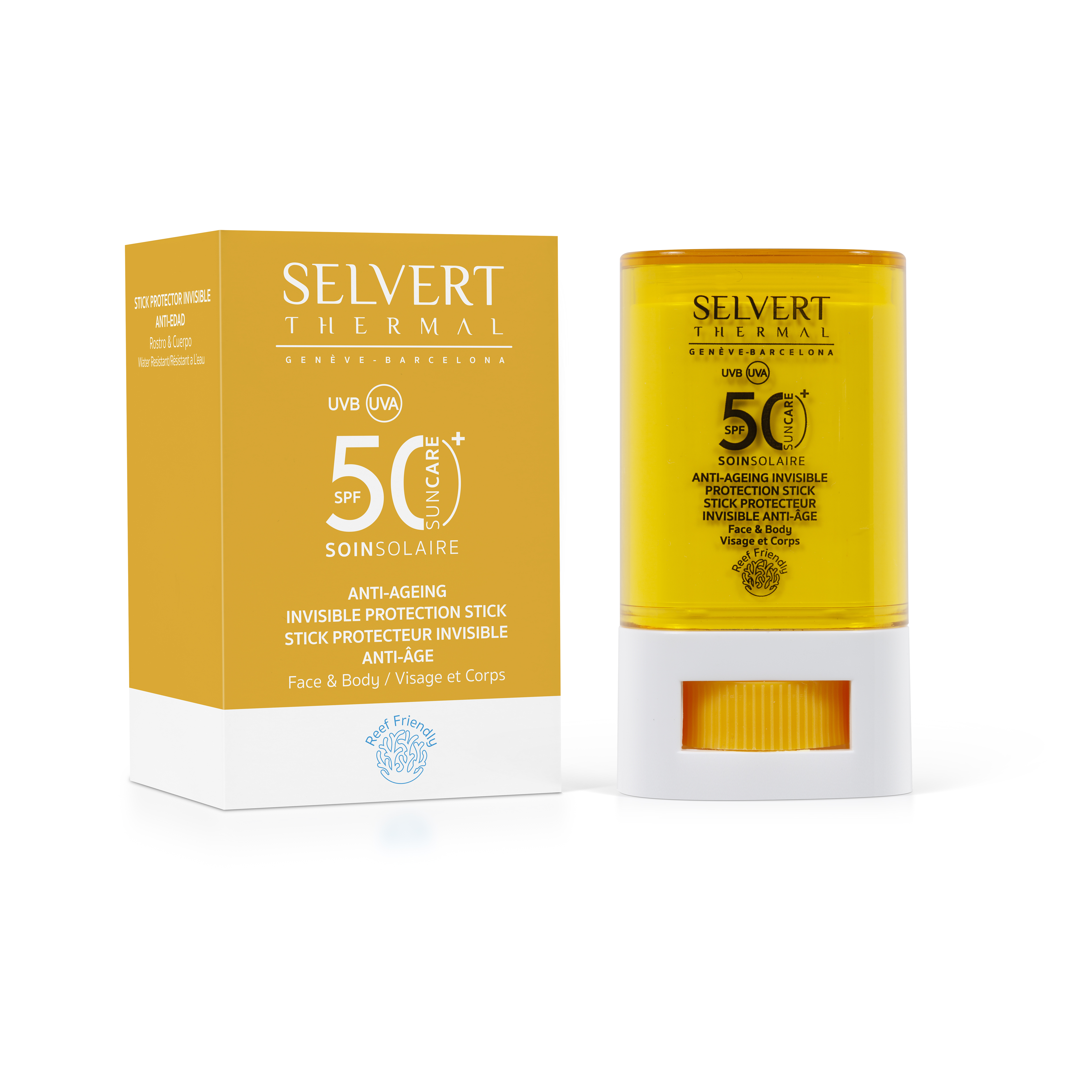 Anti-ageing Invisible Protection Stick. SPF 50+ Anti-ageing Invisible Protection Stick